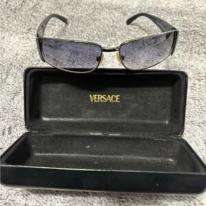 Versace Sleek Black Eyewear